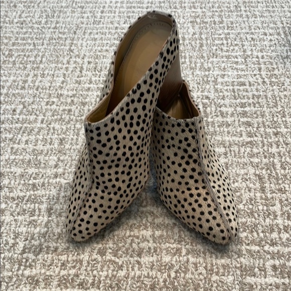 Diba Shoes - Diba authentic cow fur booties Polka Dot Women's Mules Sz 9